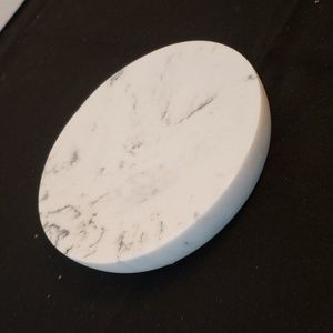 Blanc Collection Stone Soap Dish